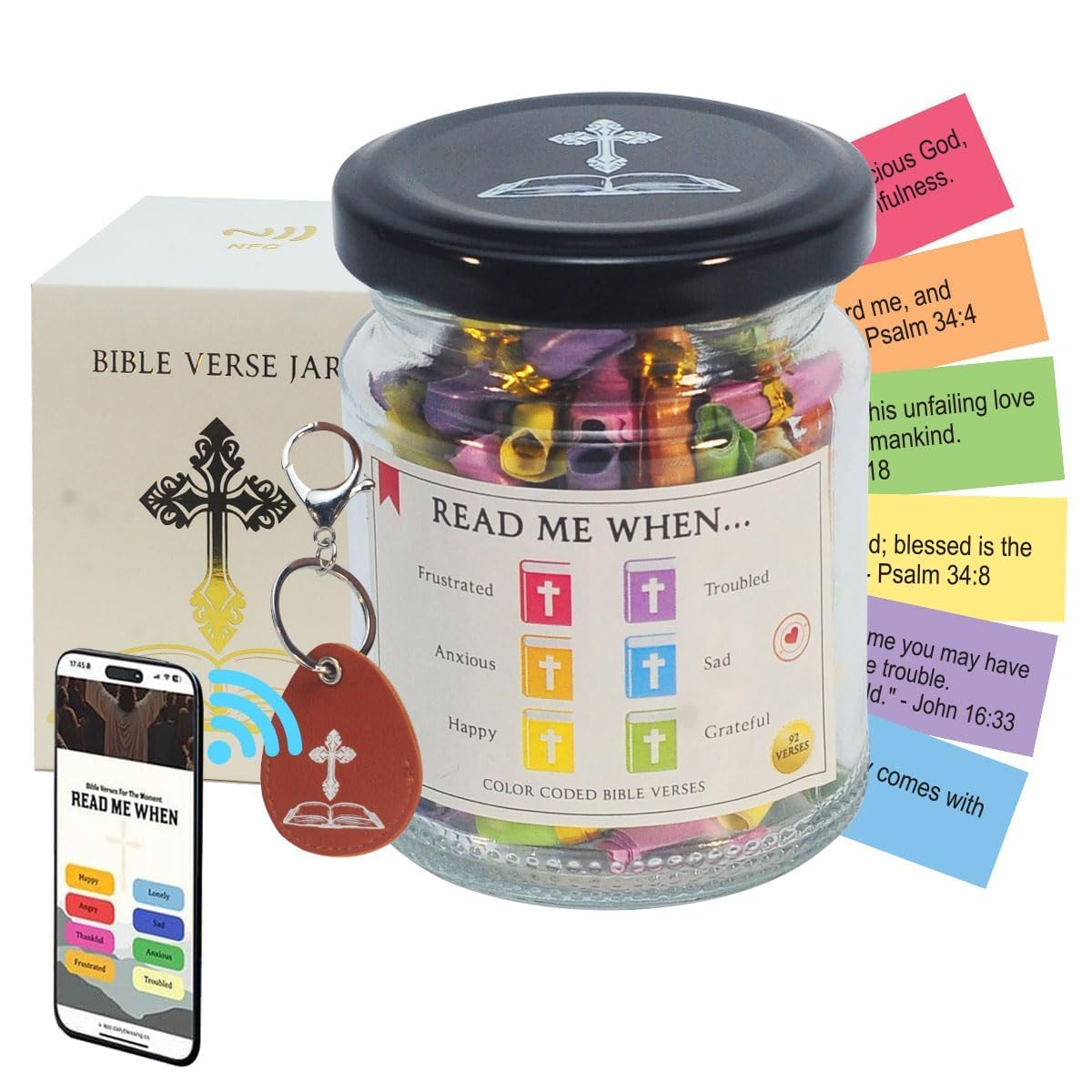 Bible Verse Jar, Mothers Day Gifts for Mom, Bible Accessories, Prayer Jar, Graduation Gifts for Her, Teacher Gifts for Women Christian Gifts For Women, Christian Gifts, Religious Gifts for Women