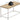 SAYGOER Small Rectangular Coffee Table Simple Modern Open Design Minimalist Center Table for Living Room Small Spaces, Easy Assembly, 31.5 x 15.7 x 17.7, Oak White