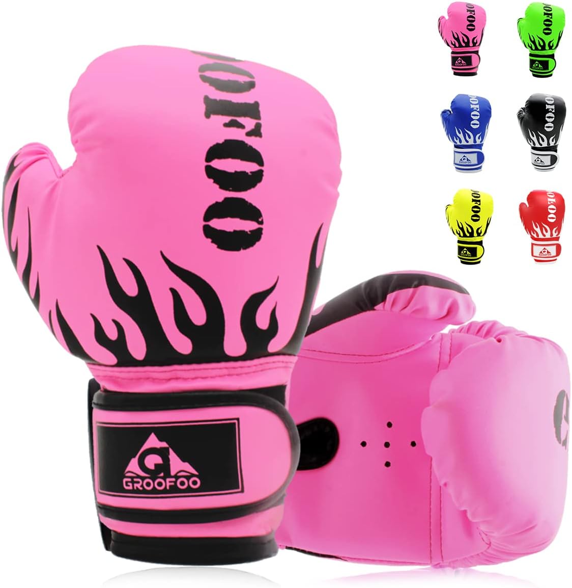 Kids Boxing Gloves 4oz 6oz 8oz Punching Gloves for Kids Youth Traning Gloves for Punching Bag Kickboxing Sparring Muay Thai MMA Fight Gloves