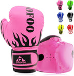 Kids Boxing Gloves 4oz 6oz 8oz Punching Gloves for Kids Youth Traning Gloves for Punching Bag Kickboxing Sparring Muay Thai MMA Fight Gloves