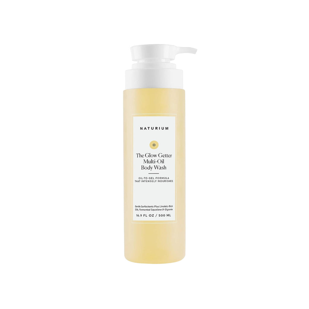 Naturium The Booster Hyaluronic Acid Body Wash, Hydrating & Moisturizing plus Minimizes Dryness, with Glycerin & Vitamin B5, 16.9 oz