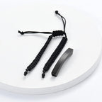 RIPFEVURN 3 Pack Cremation Jewelry Urn Bracelet for Ashes for Women Men Adjustable Memorial Keepsake Bangle Rope Braided Bracelet