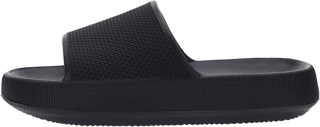 BRONAX Pillow Slippers for Women and Men | House Slides Shower Sandals | Cushioned Thick Sole