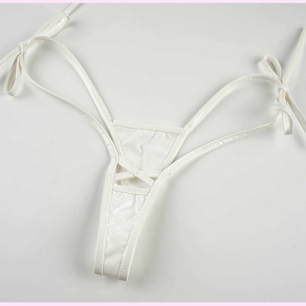 Micro bikini JasmyGirls extrême goth maillots de bain pour femmes lingerie succube maillot de bain transparent string mini tanga maillot de bain minuscule