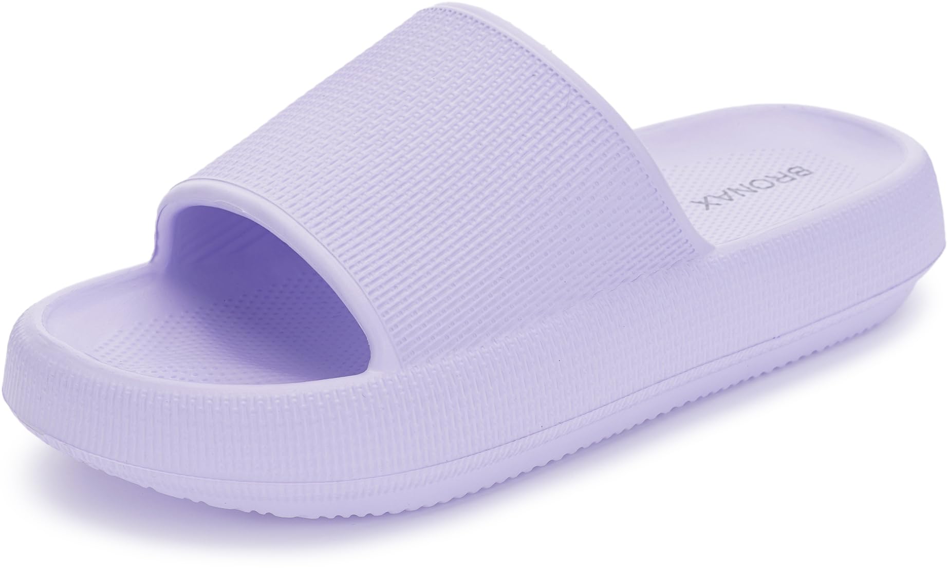 BRONAX Pillow Slippers for Women and Men | House Slides Shower Sandals | Cushioned Thick Sole
