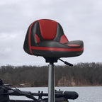 Leader Accessories Pro Casting Boat Seat Lean Pro Fishing High Back Bass Boat Seat Butt Seat