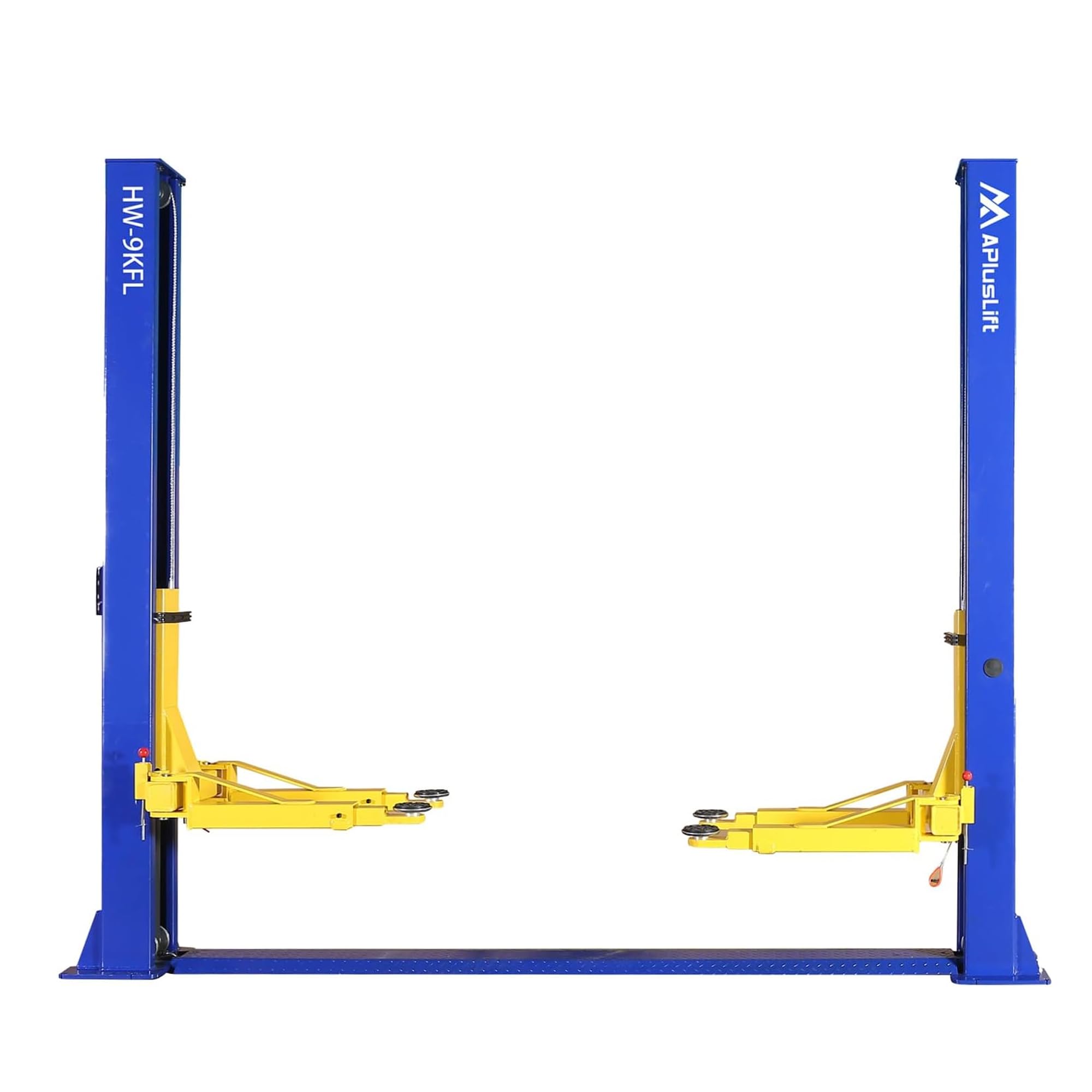 APlusLift HW-10KOH-A 10000LB Two Post Overhead Clear Floor Car Lift/Industry Leading 3 Year Warranty