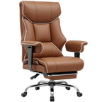 GTRACING Big and Tall Gaming Chair 400lbs Heavy Duty Office Chair with Foot Rest & Ergonomic Pocket Spring Lumbar Support, High Back 3D Saddle Shaped Cushion for Back Pain Relief, Matte-Black