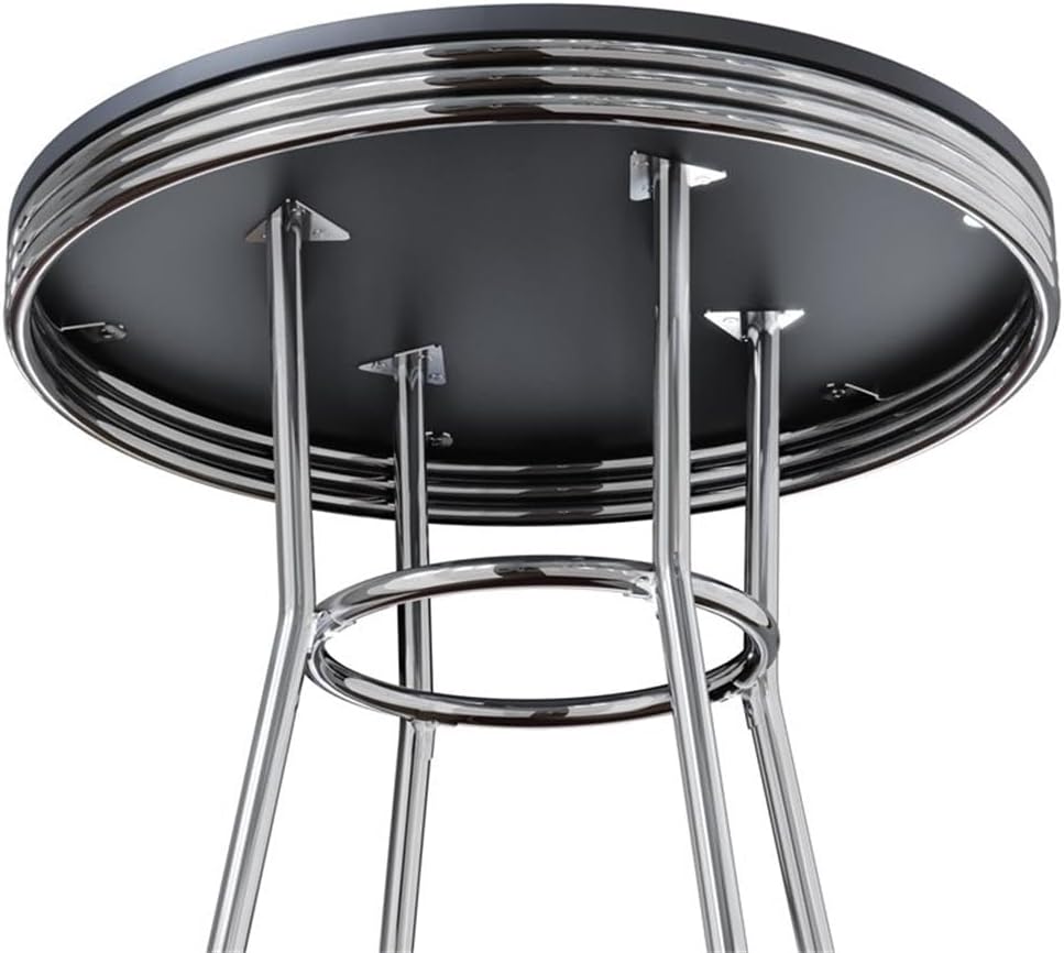Winsome Wood Summit Dining, Black, Pub Table