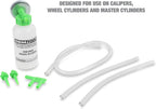 OEMTOOLS 25036 Bleed-O-Matic One-Man Brake Bleeder Kit, Featuring An Opaque Brake Bleed Bottle / Transparent Hoses and Tapered Fittings, No Mess Brake Fluid Bleeding , Multi color(Packaging May Vary)