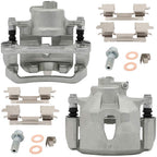 cciyu 18-4072 18-4071 Front Left & Right Brake Calipers Without Bracket For Avanti,For Buick,For Chevy,For GMC,For Isuzu,For Oldsmobile,For Pontiac