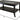 Winsome Genoa Rectangular Coffee Table with Glass Top And Shelf, Espresso