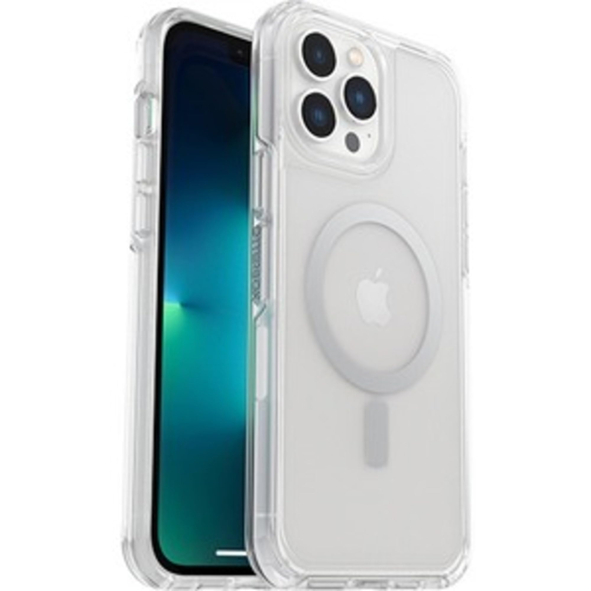 OtterBox iPhone 13 Pro Max & iPhone 12 Pro Max Symmetry Series Series+ Case - Ariel Waves, Ultra-Sleek, Snaps to MagSafe, Raised Edges Protect Camera & Screen