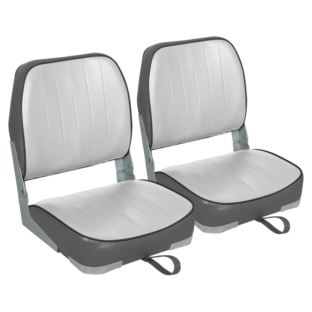 Leader Accessories A Pair of New Low Back Folding Boat Seats(2 seats)