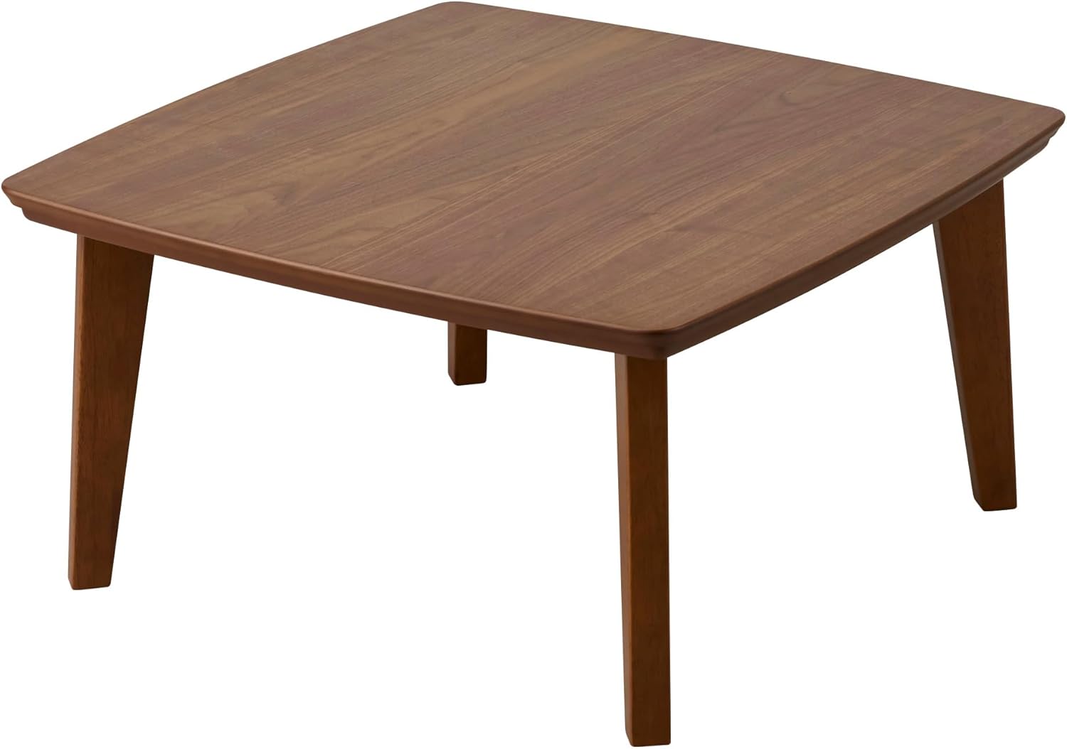 US-KLY Kotatsu Heater Table Low-Lying Dining and Work Desk (Square W29.5 xD29.5 xH15.4 Inchies, Brown)