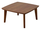 US-KLY Kotatsu Heater Table Low-Lying Dining and Work Desk (Rectangle W35.4 xD23.6 xH15.4 Inchies, Brown)