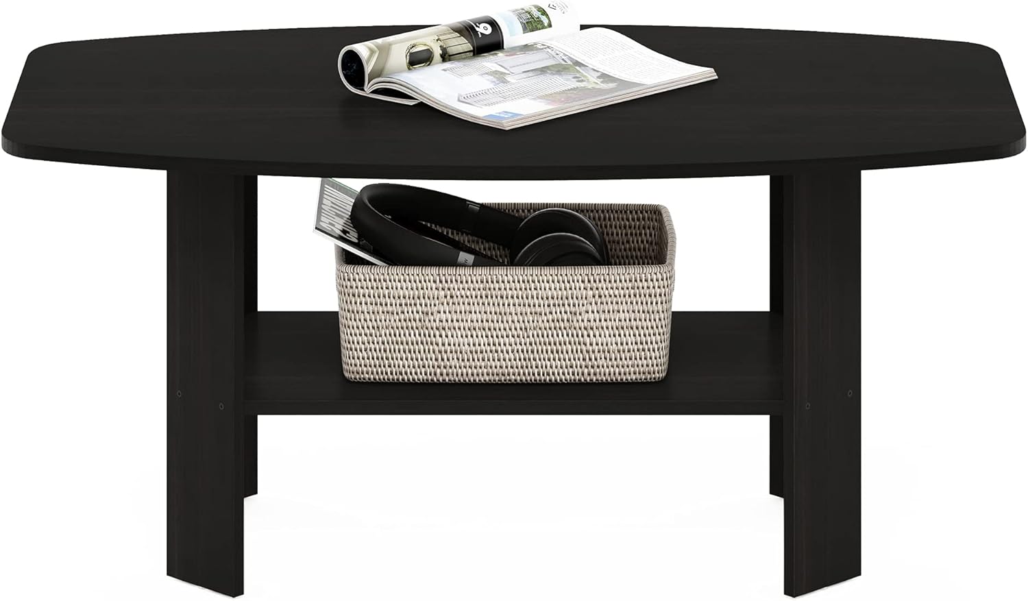 Furinno Simple Design Coffee Table, Espresso