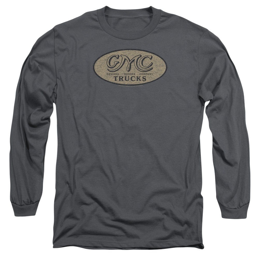 Gmc Vintage Oval Logo Unisex Adult Long-Sleeve T Shirt for Men and Women