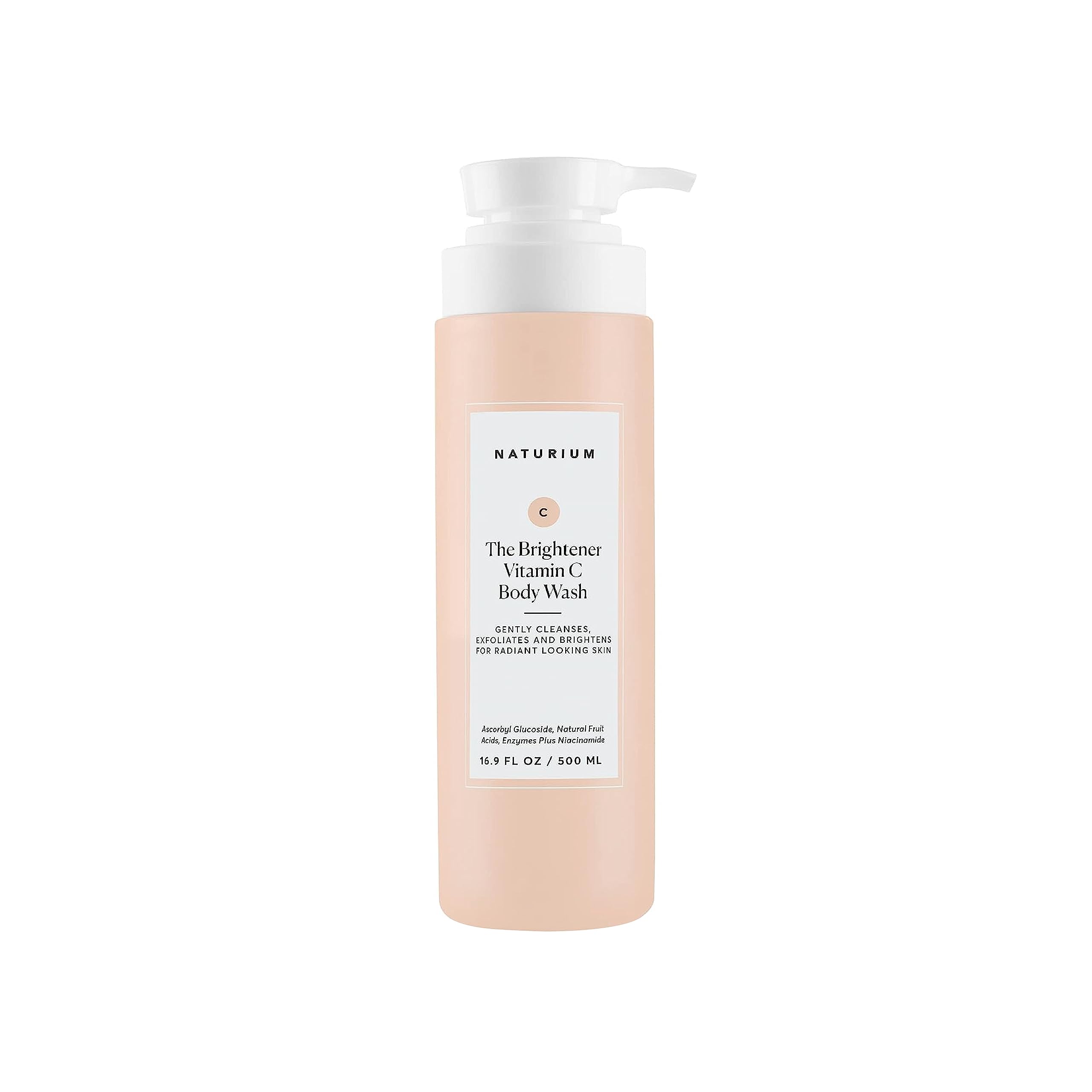 Naturium The Booster Hyaluronic Acid Body Wash, Hydrating & Moisturizing plus Minimizes Dryness, with Glycerin & Vitamin B5, 16.9 oz