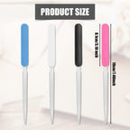 4pcs Letter Opener, Stainless Steel Envelope Opener Slitter Portable Mail Opener Lightweight Letter Opener Knife Envelopes Paper Cutting Tool for School Office Home Supplies