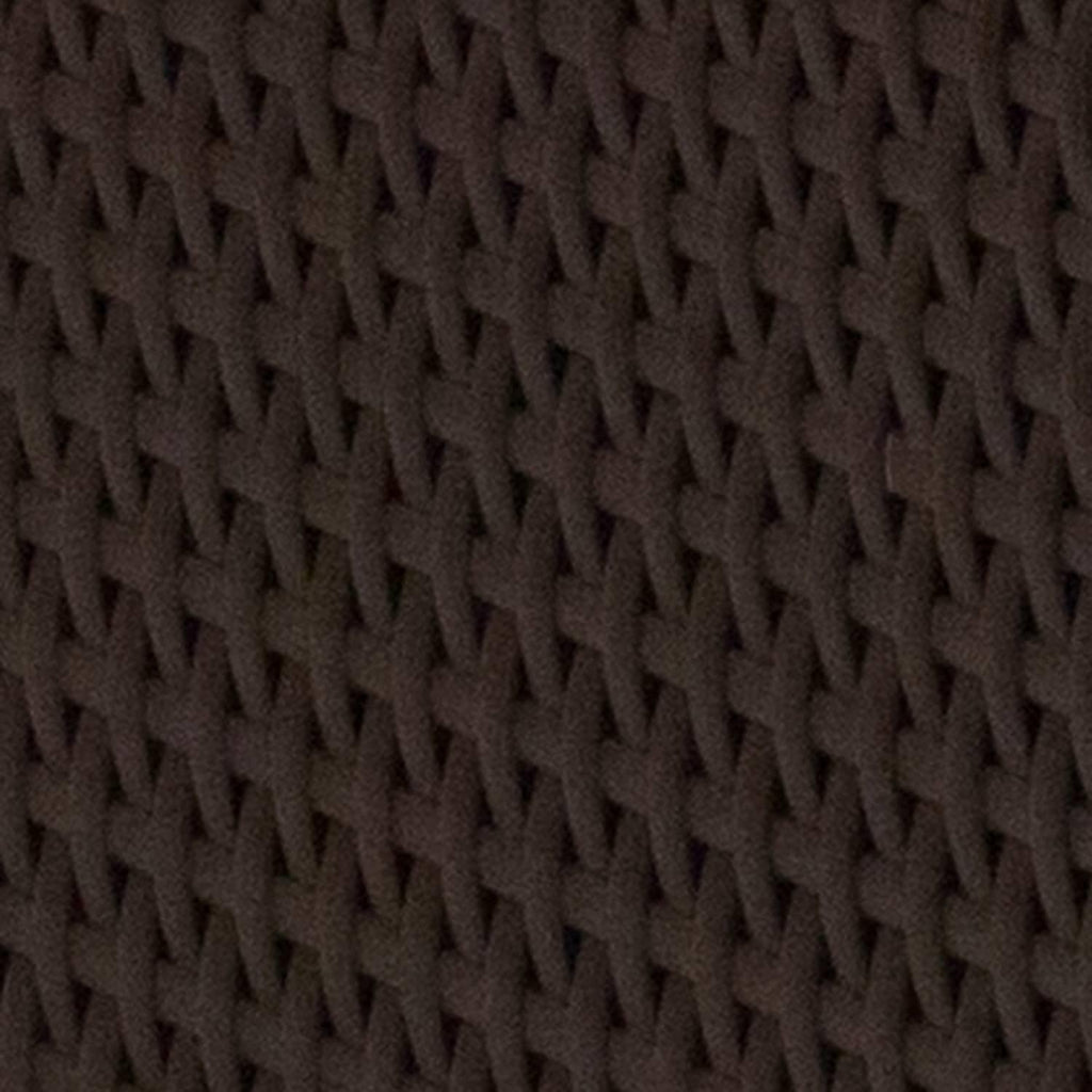 Flash Furniture Seneca Chocolate Brown Faux Rattan Coffee Table