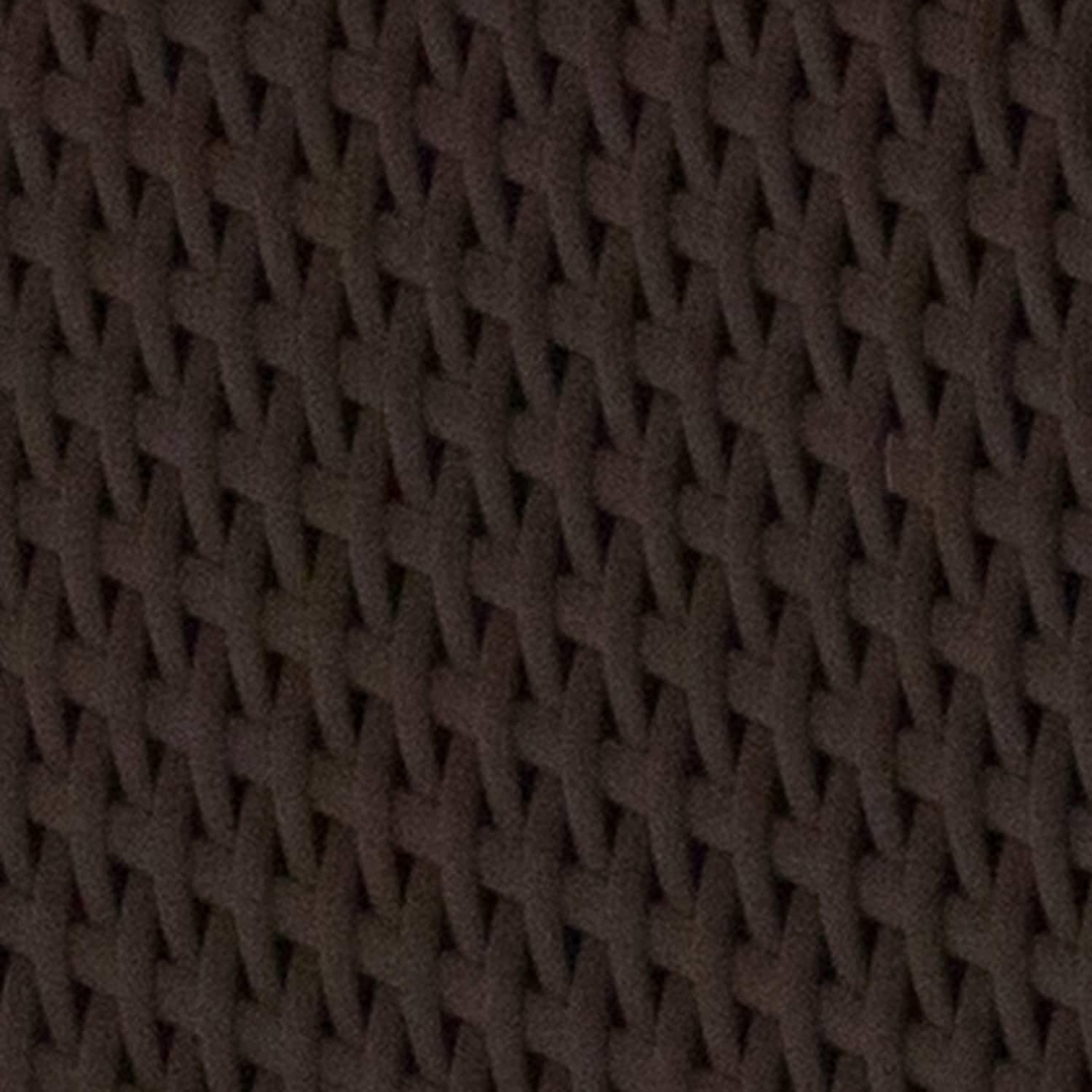 Flash Furniture Seneca Chocolate Brown Faux Rattan Coffee Table