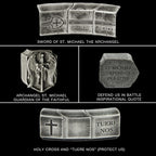 Hero Company Saint Michael Defend Us Bracelet - Helps Pair Veterans With A Service Dog Or Shelter Dog