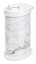 Ubbi Steel Diaper Pail, Odor Locking, No Special Bag Required, Award-Winning, Registry Must-Have, White