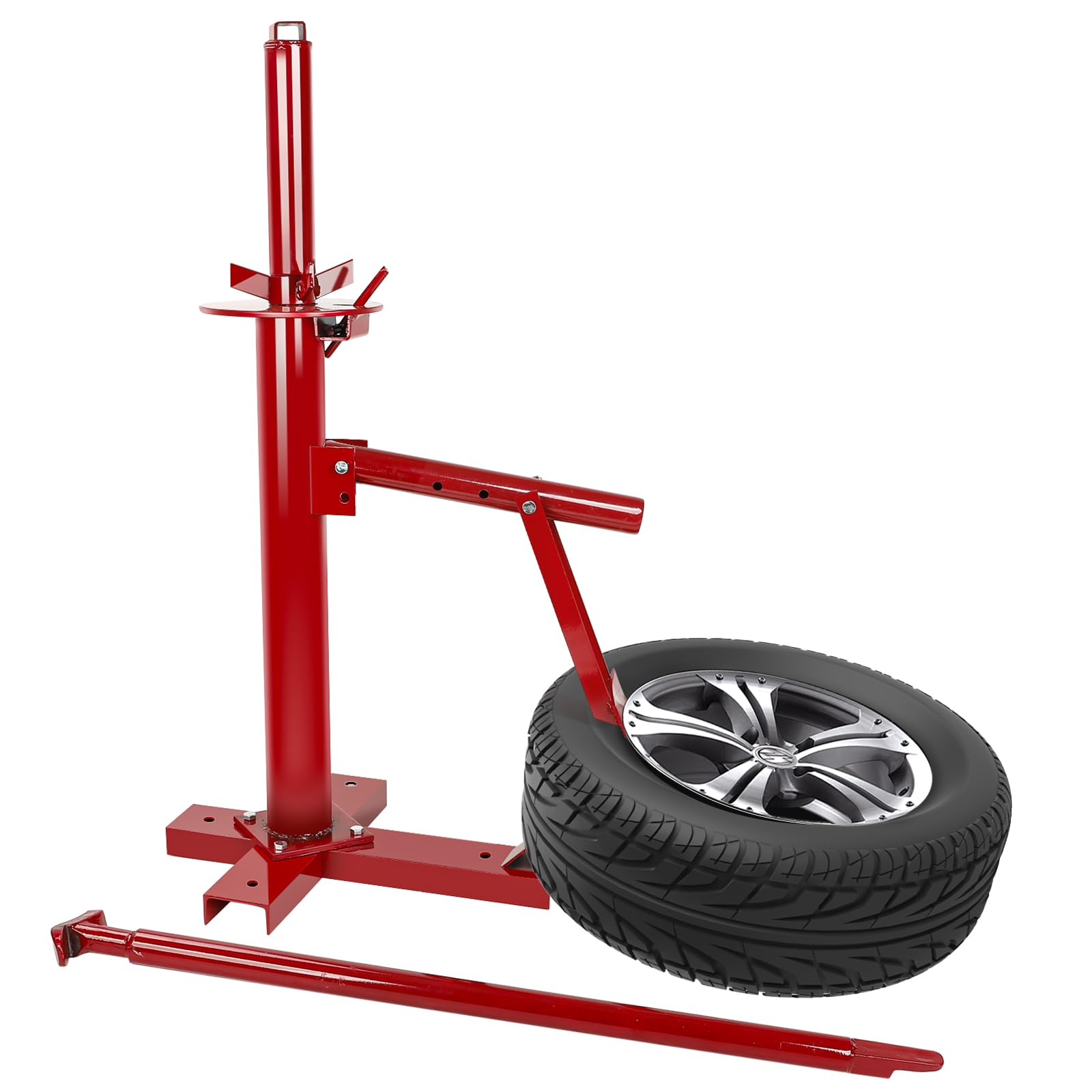 EASYBERG Multifunctional Manual Tire Changer, Portable Hand Bead Breaker suitable for Motorcycles, Go-karts, Trailers, Bikes, ATVs, Trucks, with rim sizes from 4" to 16.5"