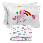 Sunny Side Up Minecraft Creeper & Animals Twin Sheet Set - 3 Piece Kids Bedding Set Includes Pillow Cover - Super Soft Microfiber Sheets