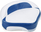 NORTHCAPTAIN Pro Casting Boat Seat,White/Pacific Blue