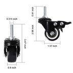 NSF 24x24 Inches Stainless Steel Table for Prep & Work with Caster, Metal Commercial Kitchen Table with Under Shelf and AdjustableTable Foot for Restaurant, Hotel, Home Kitchen, Coffee Station