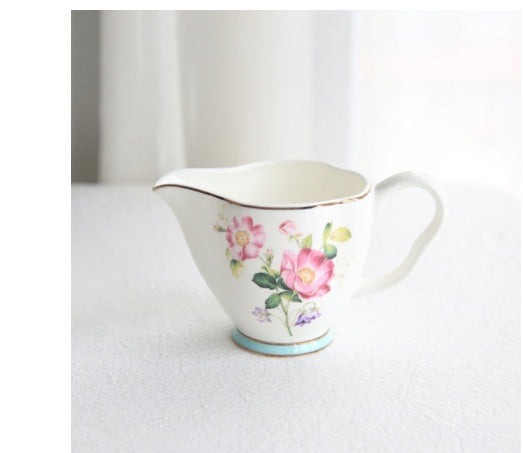 Bone China European Style Simple Gold Rim Coffee Cup