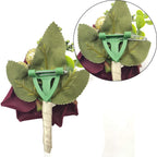 Arlai Wedding Prom Corsage and Boutonniere Set, Rose Wrist Corsage Ribbon Bracelet, Artificial Flower(Burgundy)