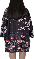 ZooBoo Women Japanese Kimono Cardigan - Harajuku Bathrobe Cardigan Sunscreen Clothes Pajamas Knitting Coat