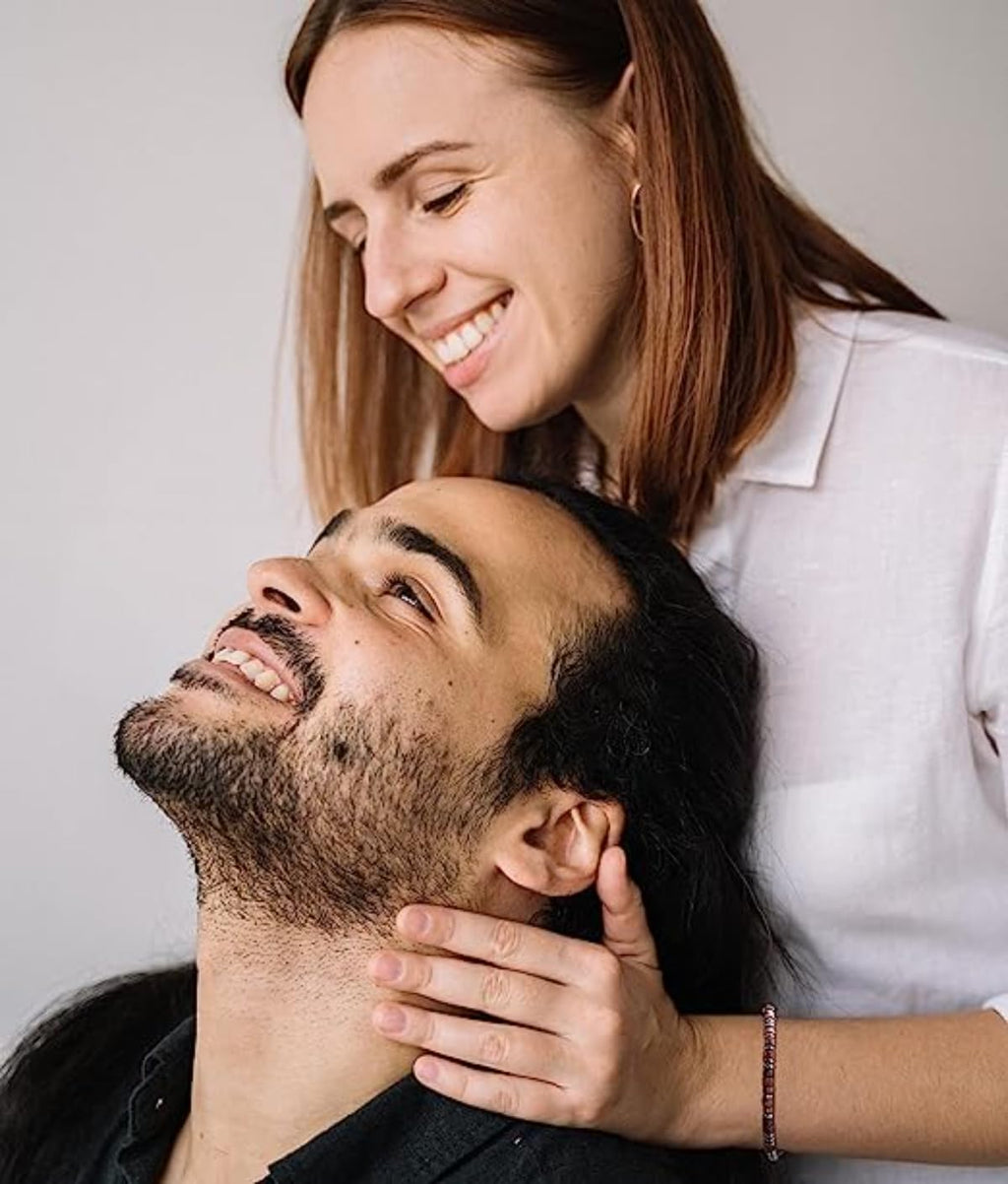 RINTOLER Morse Code Bracelets for Women Men Gifts for Her Best Friend Funny Inspirational Bracelets for Women Adjustable Silk Beaded Wrap Bracelet (Strong and Fearless)