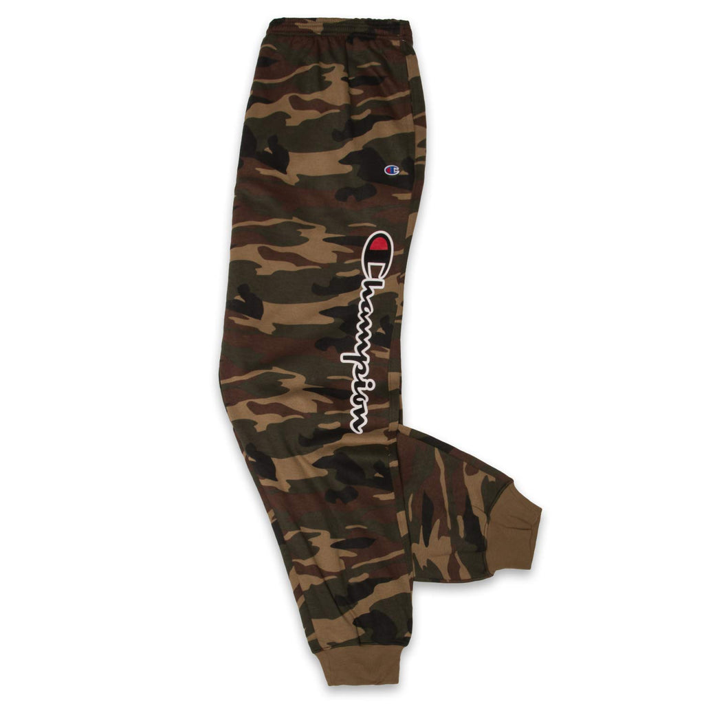 Champion Sweatpants for Men Big and Tall - Fleece Sweatpant Joggers for Men Camo