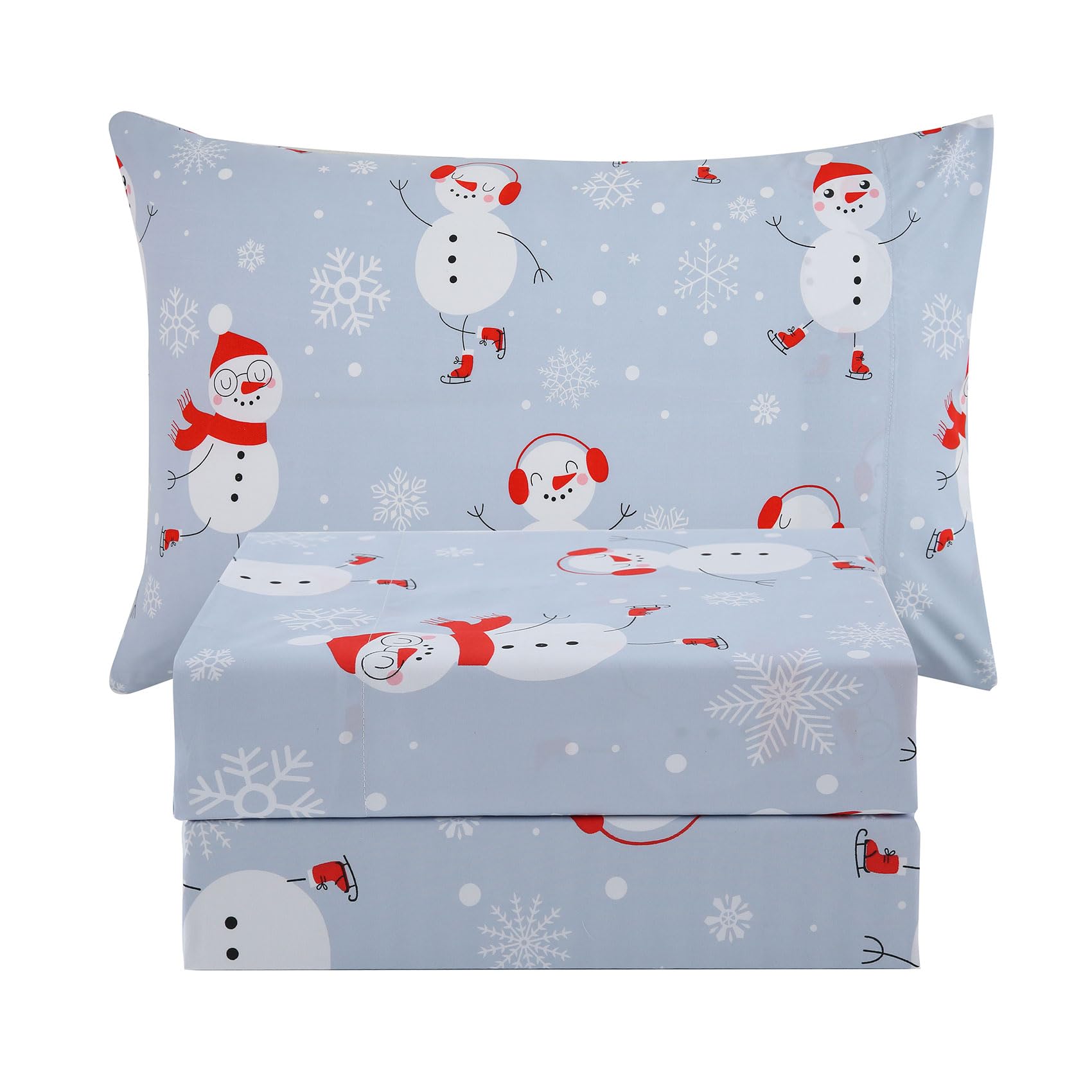 ست ملحفه کودکان یونیکورن صورتی JSD، سایز تویین، ۳ تکه، ملحفه‌های رختخواب میکروفایبر چاپ شده با طرح رنگین کمان برای دختران، جیب عمیق