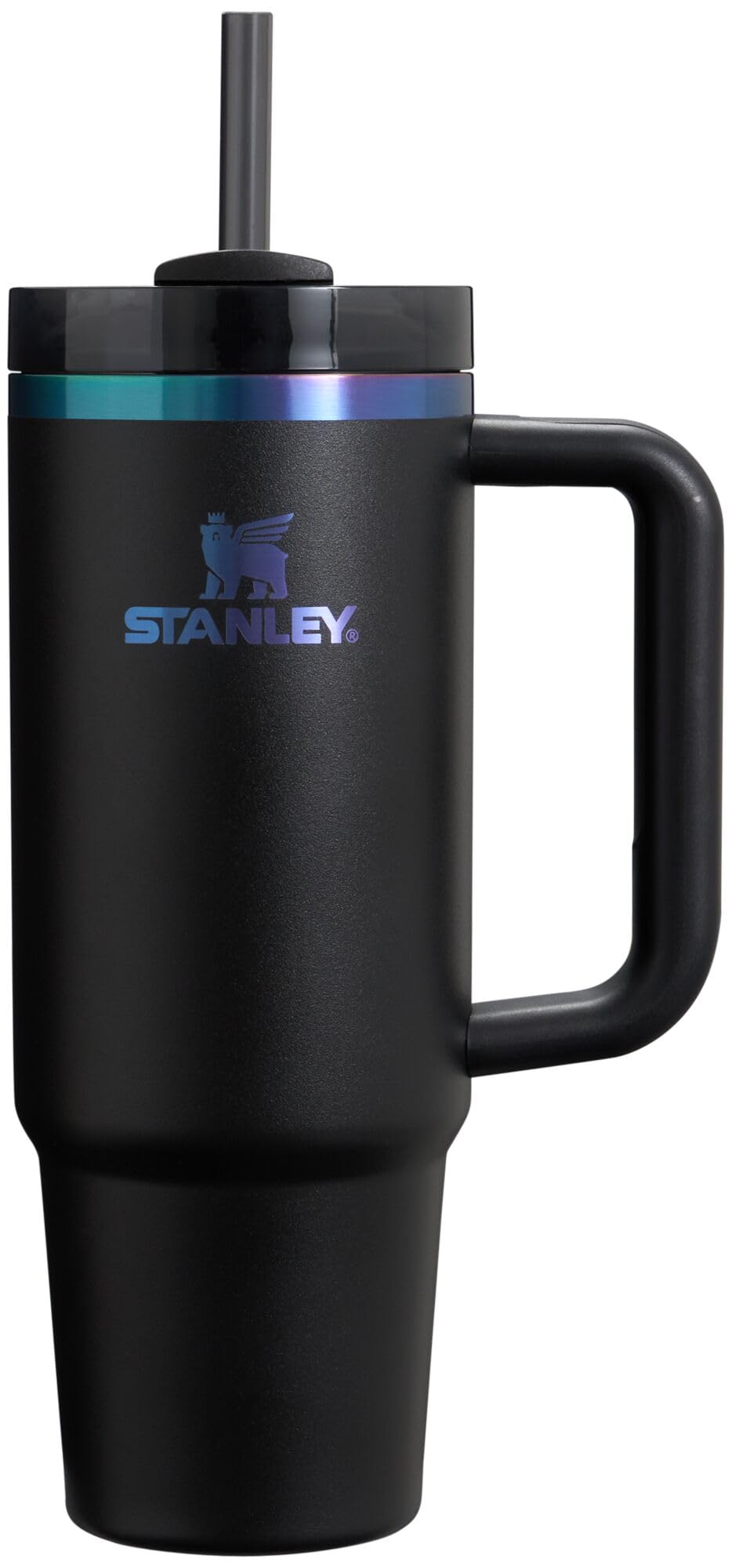 STANLEY Quencher H2.0 Tumbler with Handle and Straw 14 oz | Flowstate 3-Position Lid | Cup Holder Compatible for Travel | Insulated Stainless Steel Cup | BPA-Free | Azure