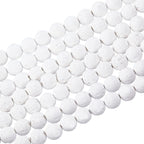 PH PandaHall 470pcs 8mm Lava Beads Natural Black Bead Black Lava Spacer Beads Oil Diffuser Bead Round Rock Stone Volcanic Rock Chakra Stone for Earrings Necklaces Bracelet Jewelry Making