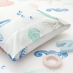 ست ملحفه کودکان یونیکورن صورتی JSD، سایز تویین، ۳ تکه، ملحفه‌های رختخواب میکروفایبر چاپ شده با طرح رنگین کمان برای دختران، جیب عمیق