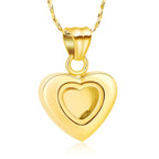 Imrsanl Small Heart Cremation Urn Necklace for Ashes Stainless Steel Memorial Ash Pendant Keepsake Jewelry