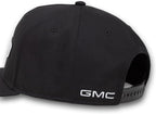 GMC AT4 Topographic Hat - Structured Chino Twill Snapback Cap - Officially Licensed by GM Black