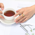 Cremation Jewelry for Ashes Rings - Celestial Sun and Moon Ring Set,Sparkling Sun Ring/Blue Moon Ring/Silver Plating,Friendship Promise Ring,Stackable Celestial Rings,Gift for Women/Girls