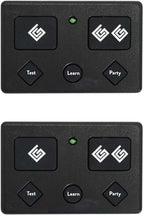 Ghost Controls D Series Dual Smart Ready Automatic Gate Kit with Tube Gate Brackets- DD2U for Swing Gates Up to 1000 lbs. or 12 Feet (ft.) in Length (2. DD2U Dual Kit)