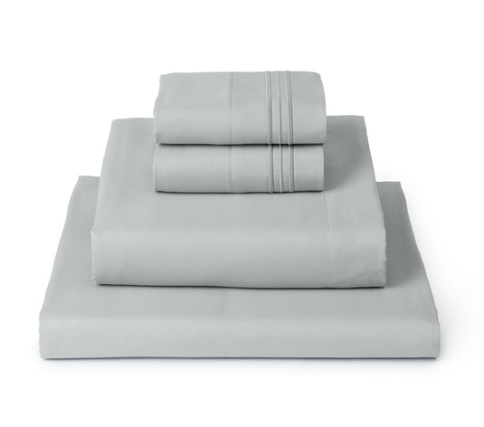 Mellanni Queen Sheets Set - 4 PC Iconic Collection Bedding Sheets & Pillowcases - Hotel Luxury, Extra Soft, Cooling Bed Sheets - for Women, Men, Kids & Teens (Queen, White)