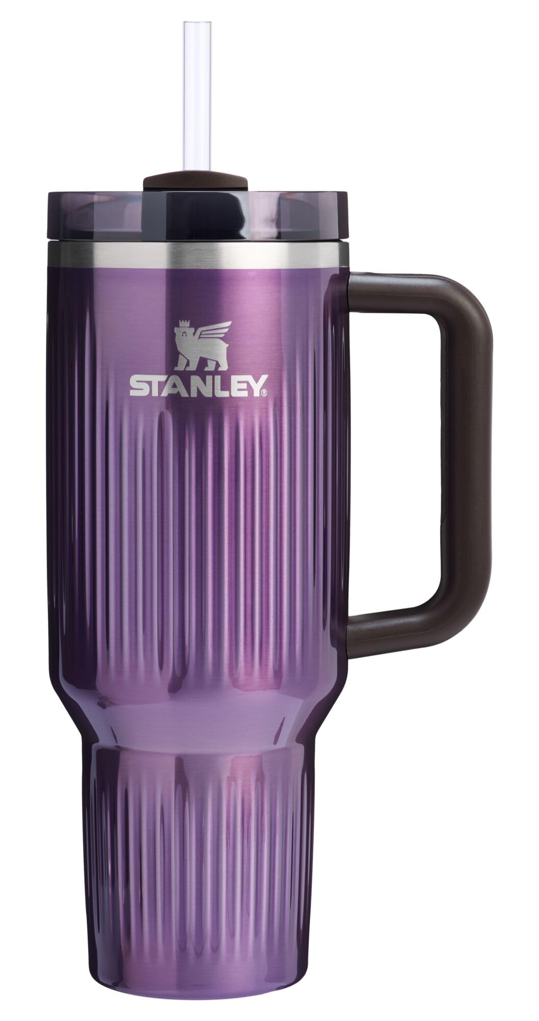 STANLEY Quencher H2.0 Tumbler with Handle and Straw 14 oz | Flowstate 3-Position Lid | Cup Holder Compatible for Travel | Insulated Stainless Steel Cup | BPA-Free | Azure