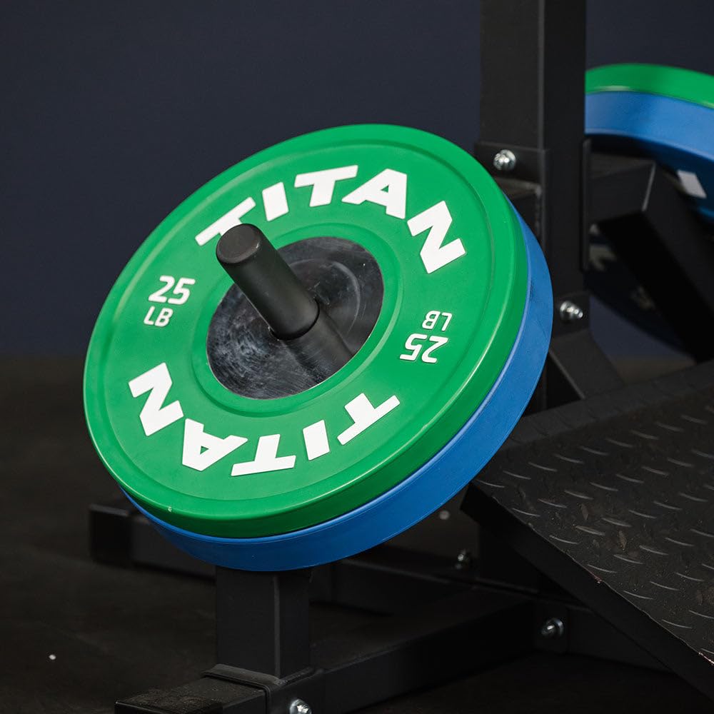 Machine de squat à levier Titan Fitness, machine à relever les mollets, machine à squat hack et machine de presse à jambes pour l'entraînement du bas du corps, capacité 1 000 LB, pour les fessiers, ischio-jambiers, quadriceps, mollets et cuisses