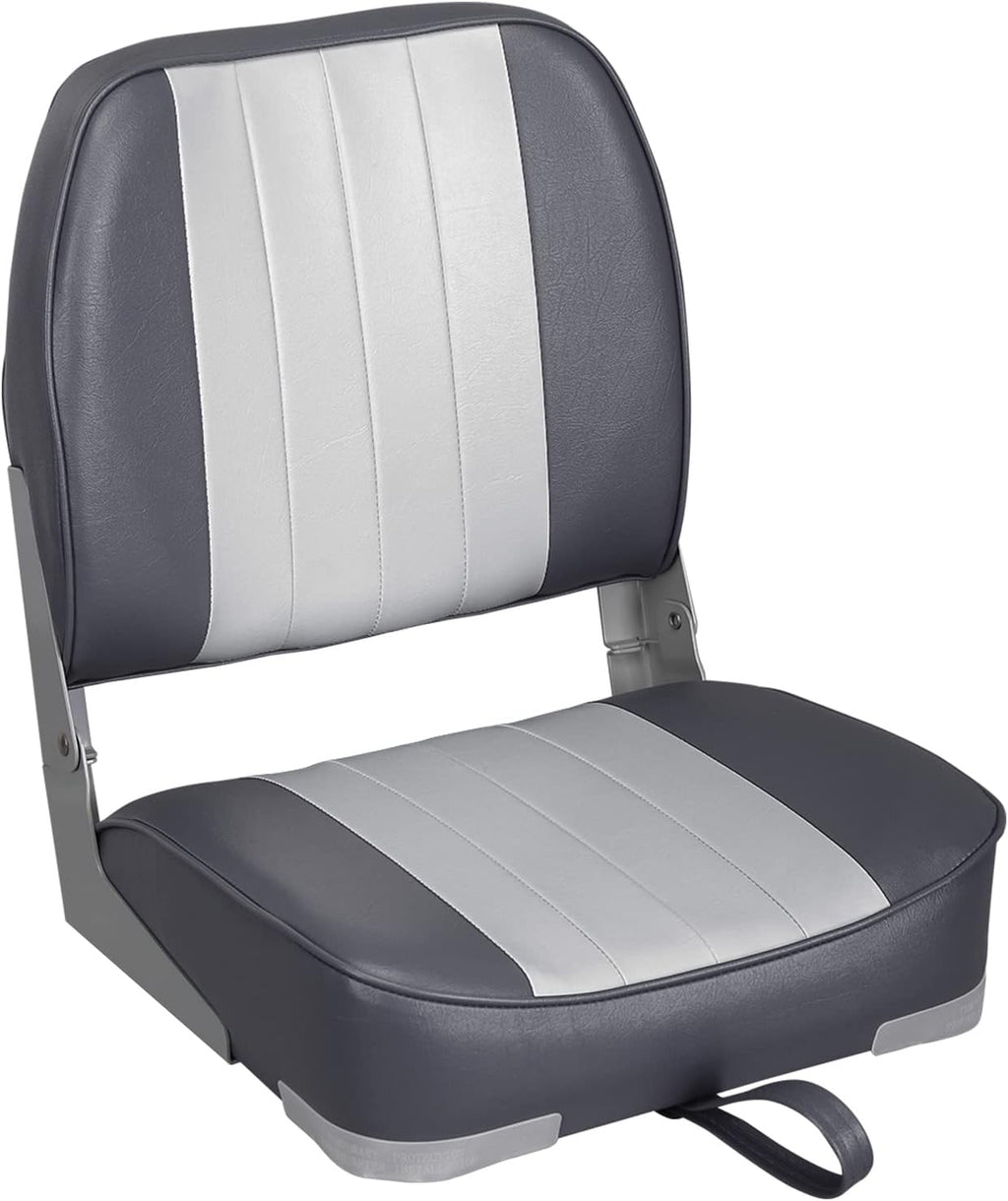 Leader Accessories Classic Low Back Folding Boat Seat