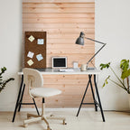 Wainscot Reversible - Solid Wood Wainscoting Tongue & Groove Planks 7 Linear Feet - DIY Wood Paneling - Natural Unfinished Pine Wood Color Planking – 24 Panels (Coverage Area of 18.7 sq.ft.)